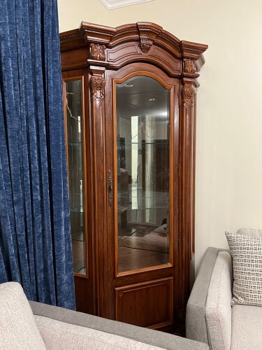 wooden edge cabinet