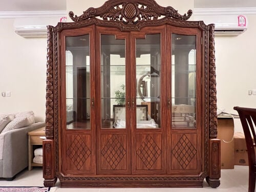 big wooden cabinet