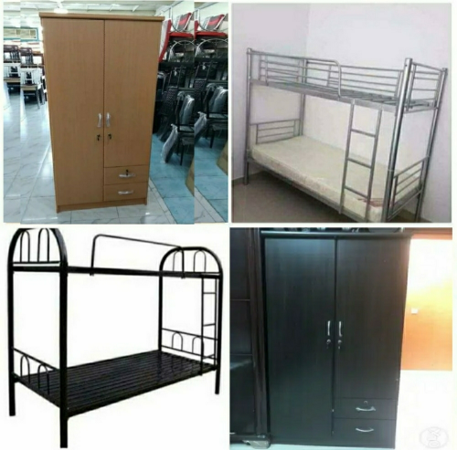 Bed,cupboard,Bunk Bed, Wardrobe