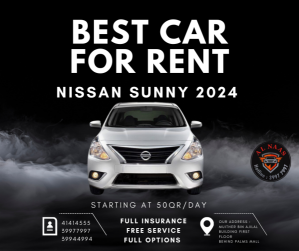 NISSAN SUNNY FOR RENT