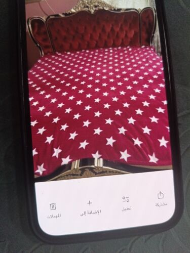 Bed with mattress