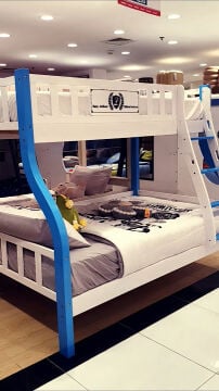 beds with 2 mattresses 