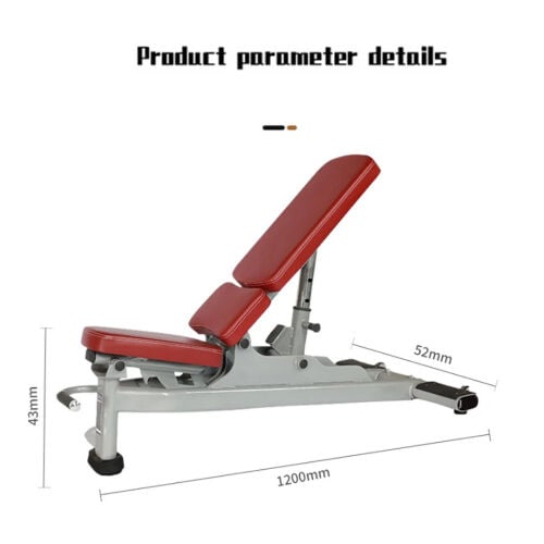 bench with heavy-duty steel frame