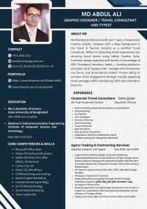 GRAPHIC DESIGNER  TRAVEL CONSULTAN