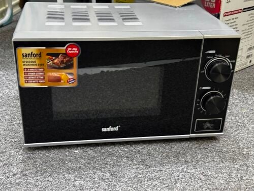New microwave with warranty