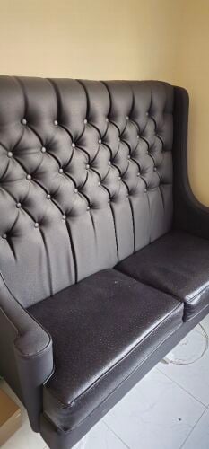 Wingback sofa