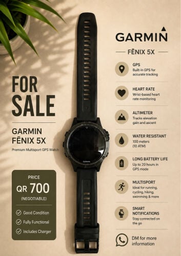 Garmin fenix 5x 
