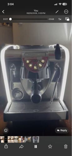 coffee machine used.