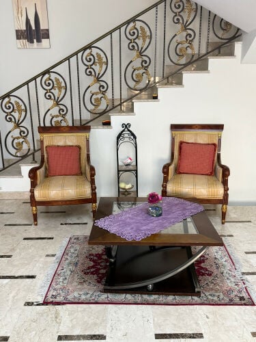 furniture and oven