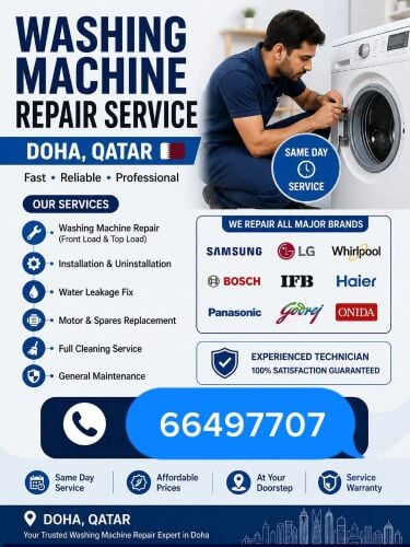 Washine machine repair doha qatar