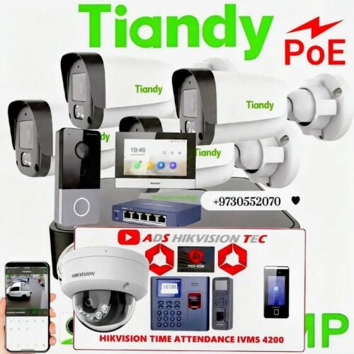 CCTV IP camera installation