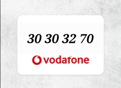 vodafone pripaid new sim vip