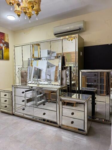 Midas brand king size bedroom set.