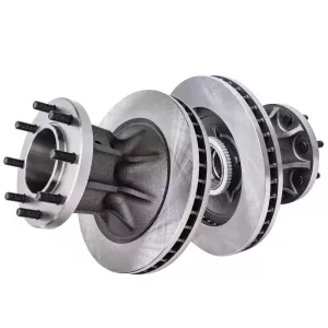 Front Disc Rotors + Ceramic Pad