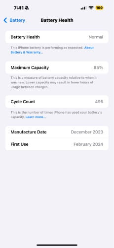 iPhone 15pro max 256gb