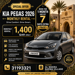 SPECIAL MONTHLY RENTAL OFFER!