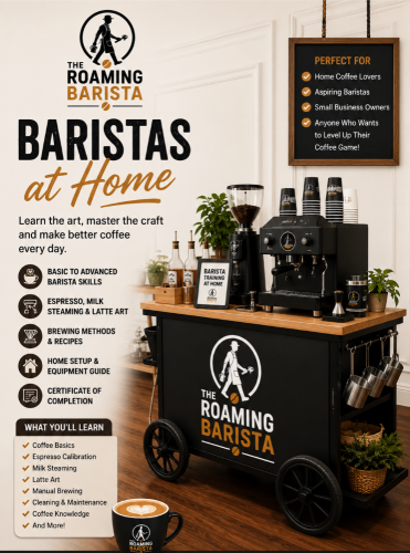 Home Barista and  Caterer Training