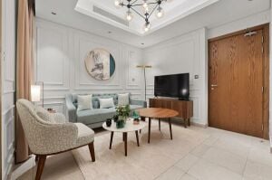 Luxury FF 1-BHK apt including bills