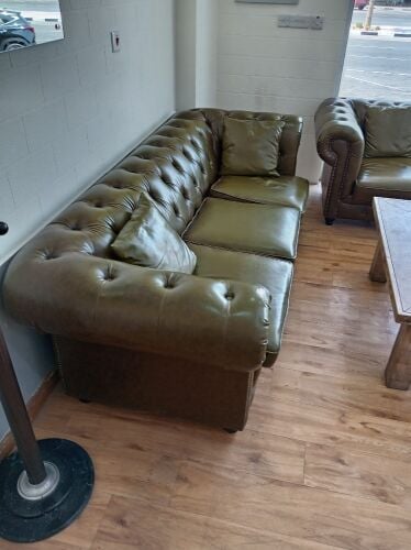 1 hair cutting chair 2 sofa 1 hair