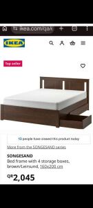IKEA SONGESAND BEDROOM SET