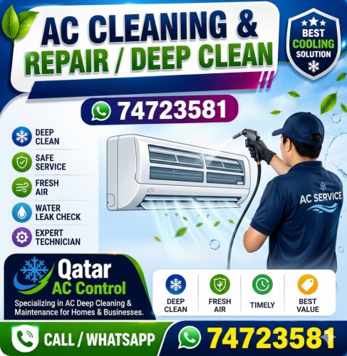 All Types AC Repair & services Qtr