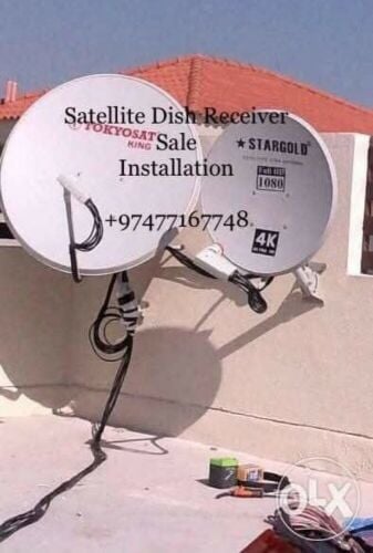 satellite dish installation