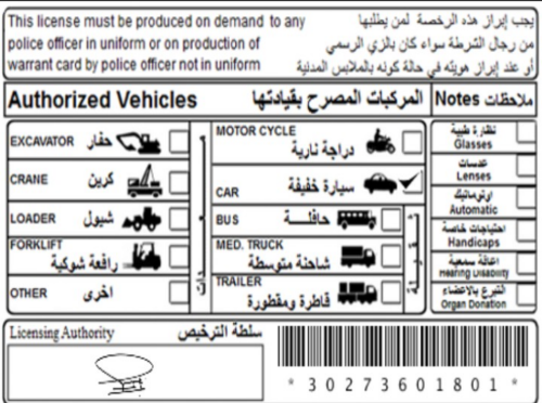 سائق سيارة خفيفه