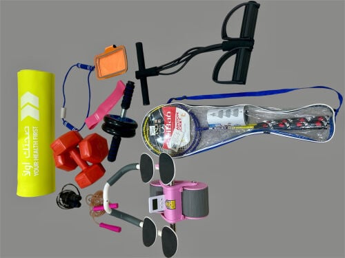 Exercise equipment set