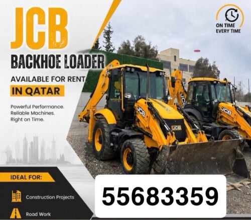 jcb bakhoe loder for rent