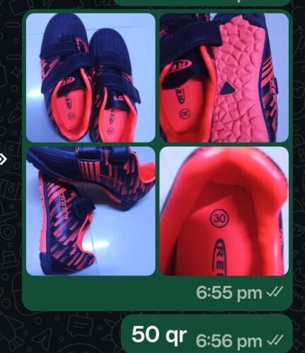 football  shoes size 30