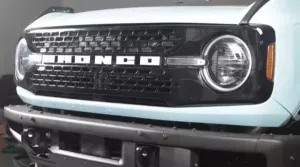 Bronco Glossy Black Front Grille