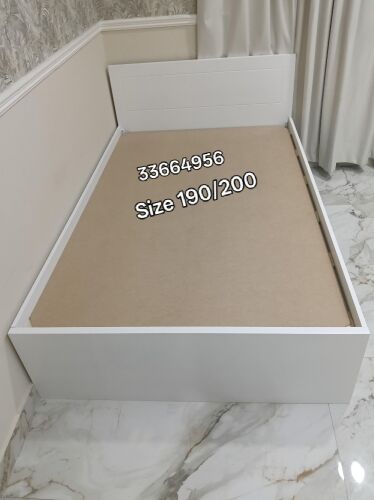 Wooden new double size bed frame
