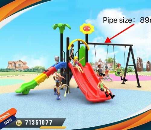 kids swing & sliding