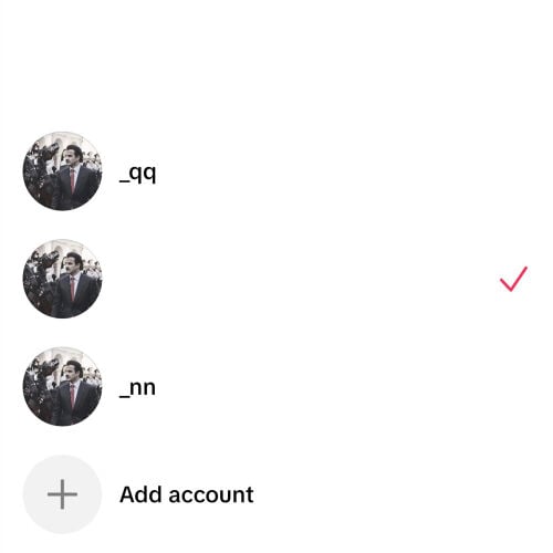 TikTok Username @_qq , @_nn