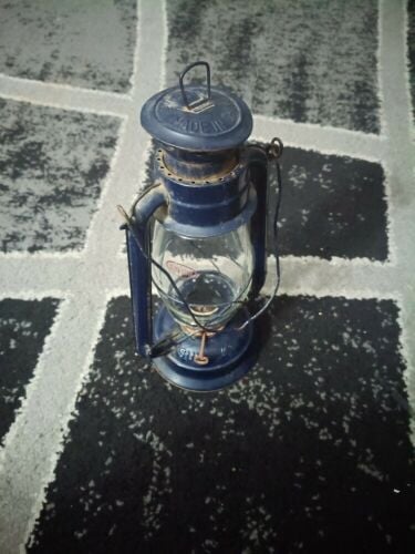 Vintage Kerosene Lantern - "WAY" Br
