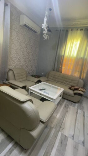 leather sofa