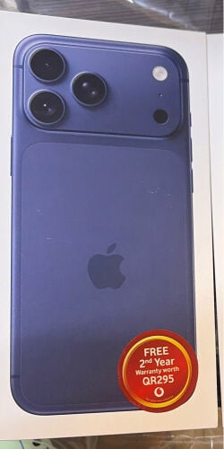 iPhone 17 pro max 256GB deep blue