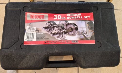 Adjustable Chrome Dumbbell