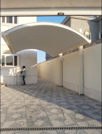 luxurious carports and steel work