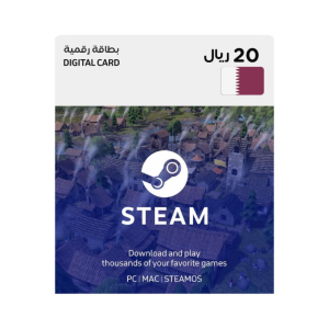Steam Digital Gift Card  20 QAR (Q