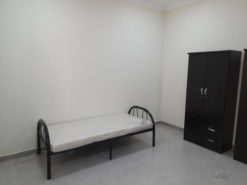 Wooden & Iron Bed , Cupboard