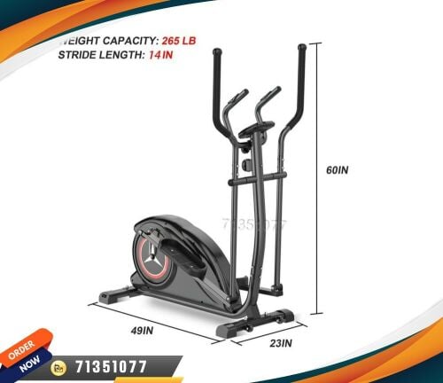 Cross trainer for exercise