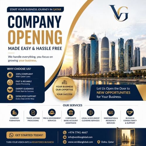 open your company in Qatar