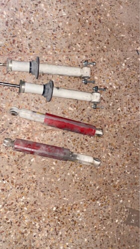 shock absorber and exhaust