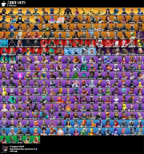 Ikonik rare Fortnite account