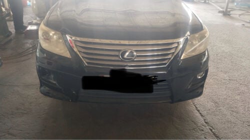 front bumper luxes  2010 lx  570