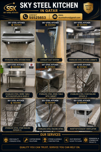 kitchen hood Ss stainless steel 