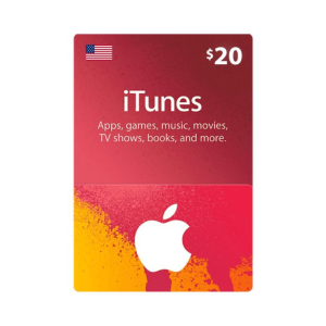 Apple Itunes Gift Card 20Usd (Usa)