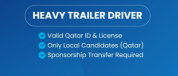 Trailer Driver Qatar 10 Nos