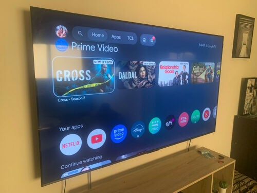 Qled 65” tcl p8k under warranty 